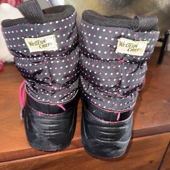 Girls winter snow boots western chief size 4 - Picture 5 of 8